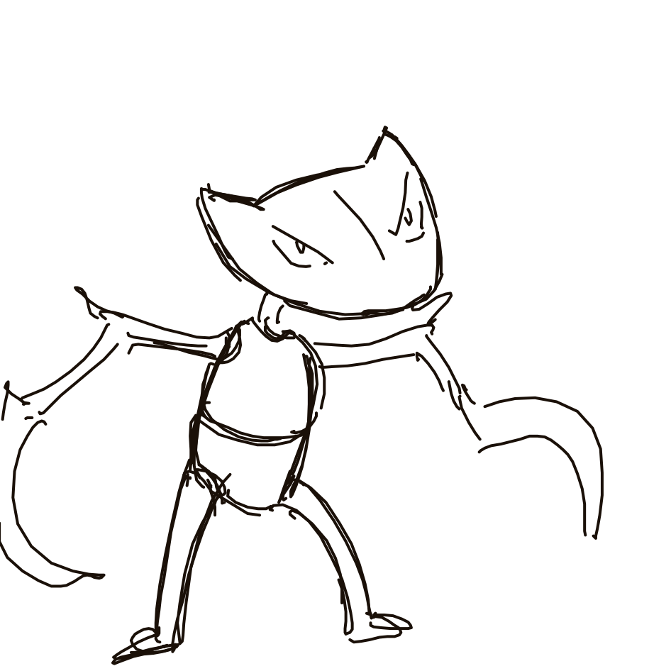 Kanjay's drawing of Kabutops — Pokémon sketch on Sketchdex