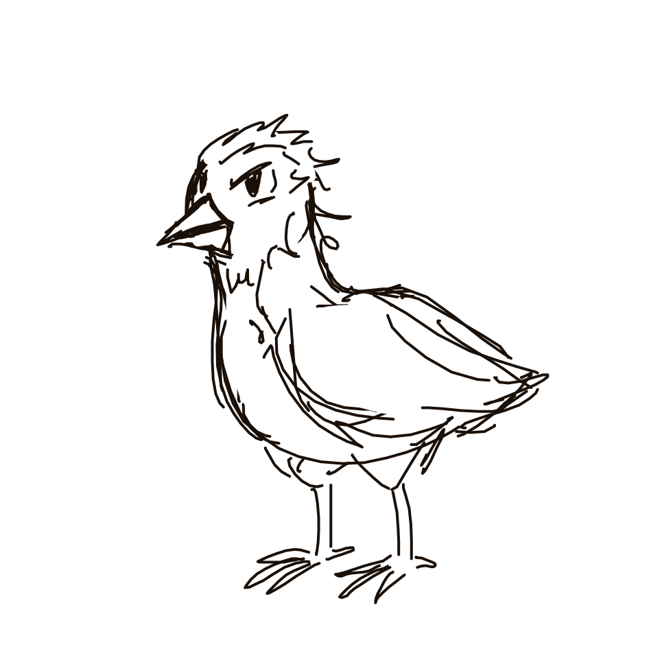 Kanjay's drawing of Pidgey — Pokémon sketch on Sketchdex