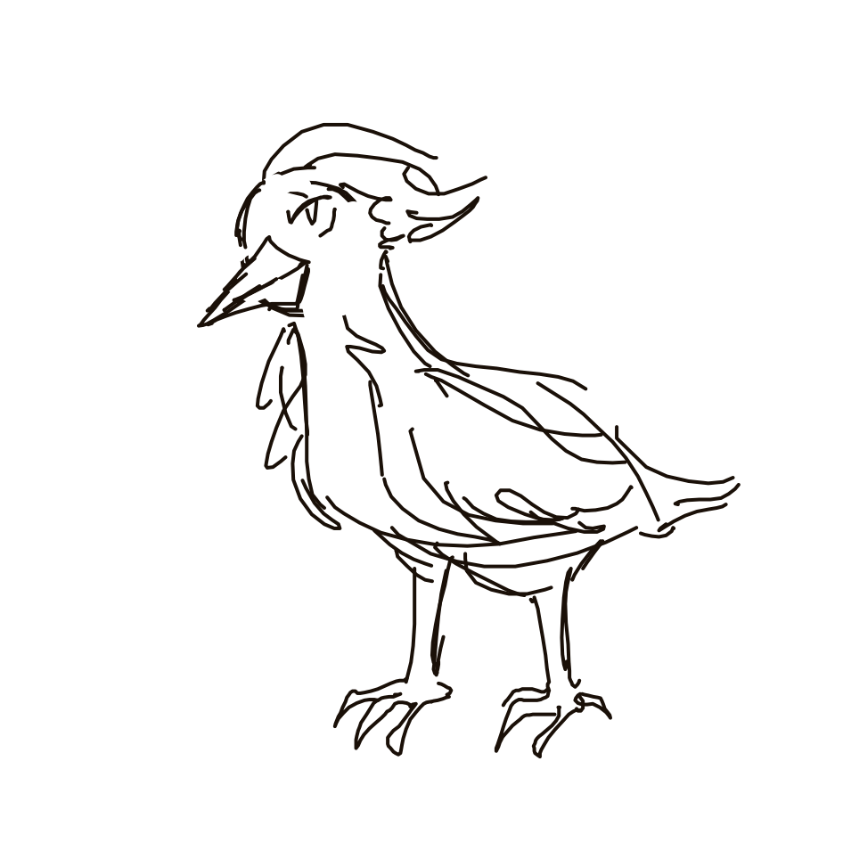 Kanjay's drawing of Pidgeotto — Pokémon sketch on Sketchdex