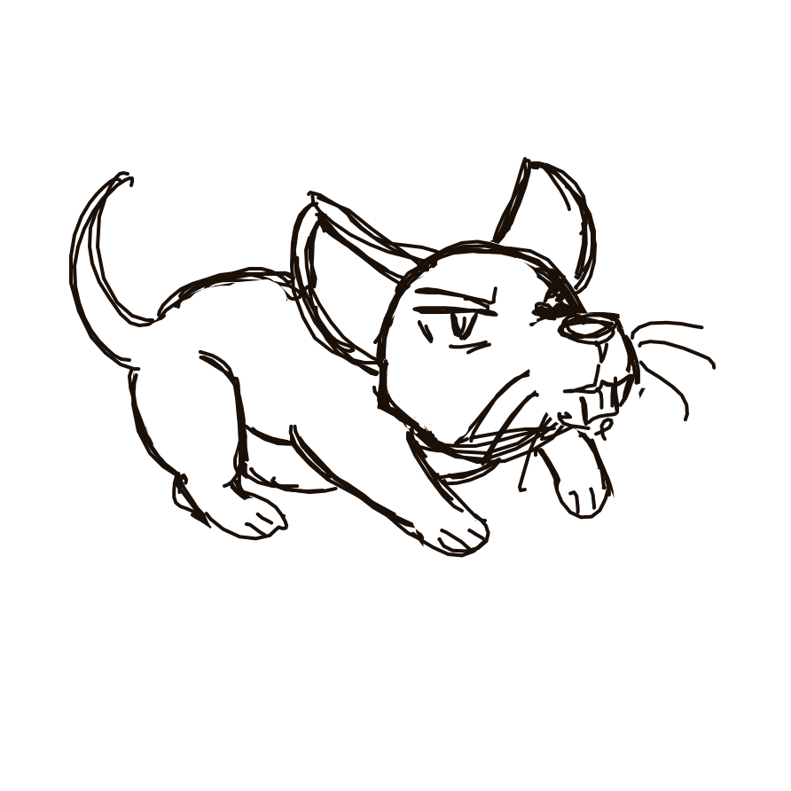 Kanjay's drawing of Rattata — Pokémon sketch on Sketchdex