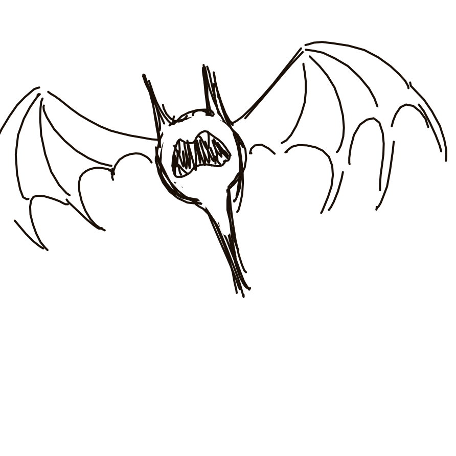 Kanjay's drawing of Zubat — Pokémon sketch on Sketchdex