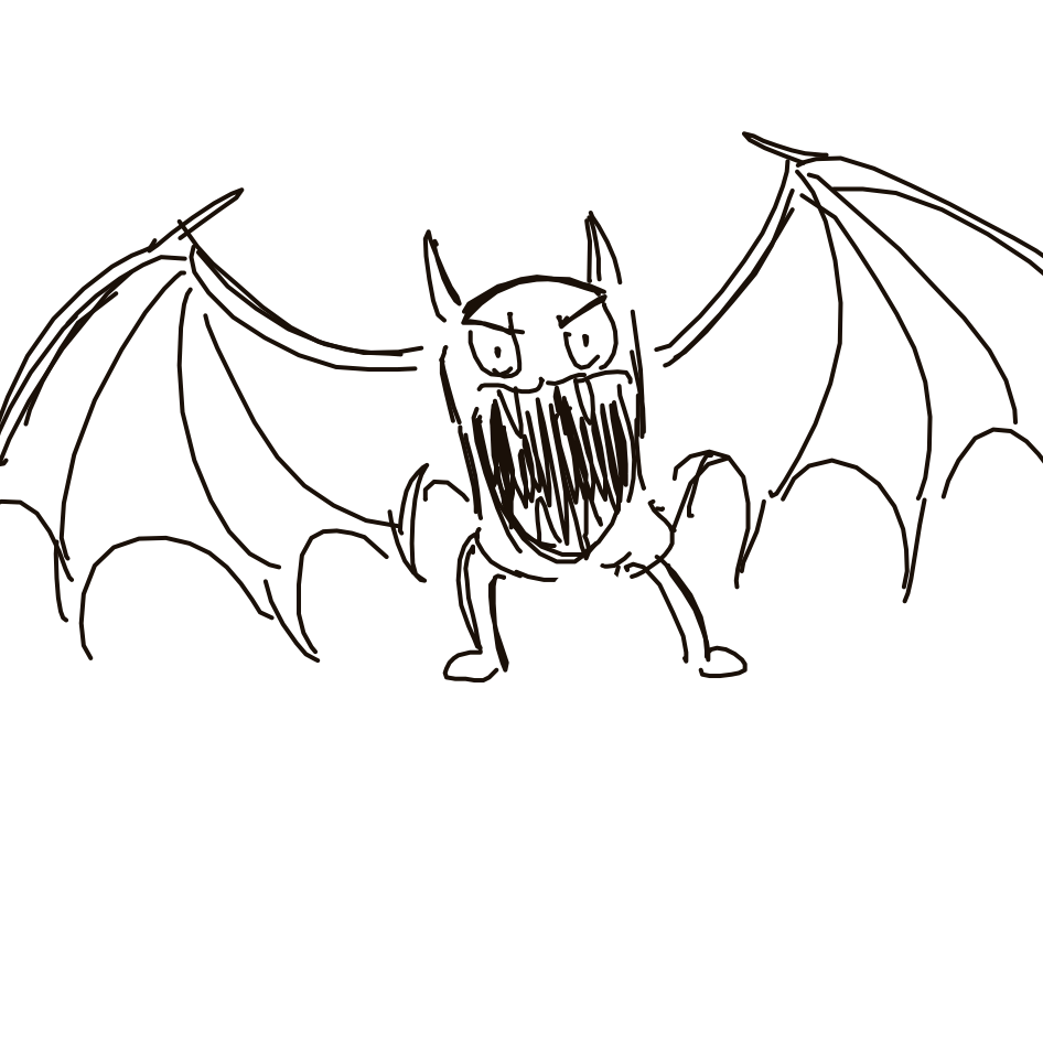 Kanjay's drawing of Golbat — Pokémon sketch on Sketchdex
