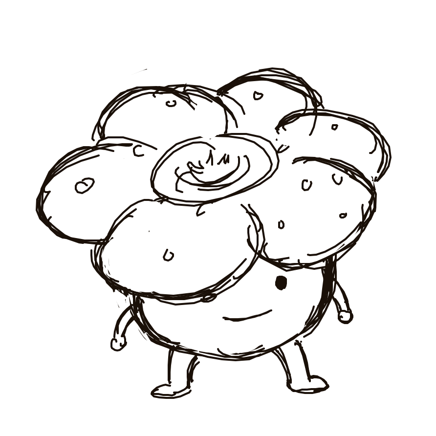 Kanjay's drawing of Vileplume — Pokémon sketch on Sketchdex