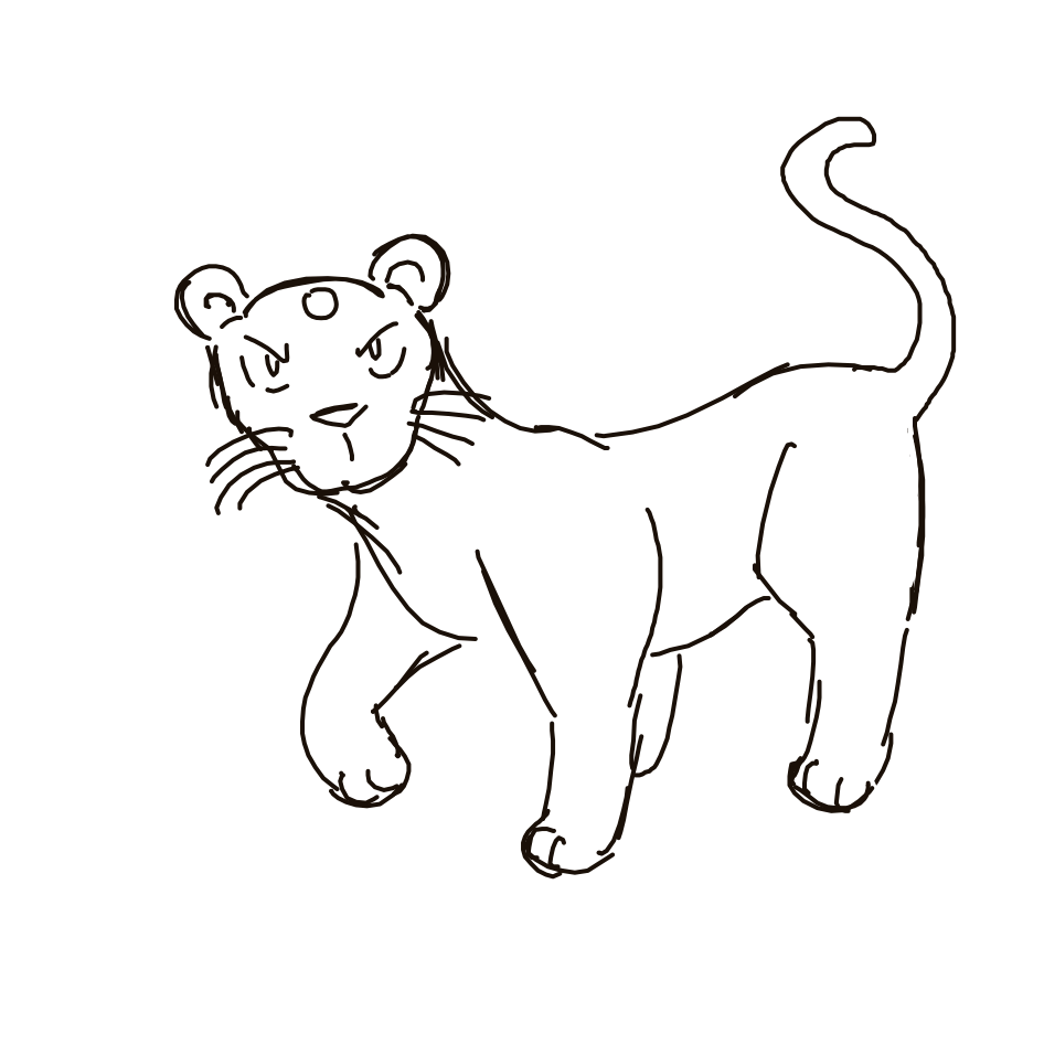 Kanjay's drawing of Persian — Pokémon sketch on Sketchdex