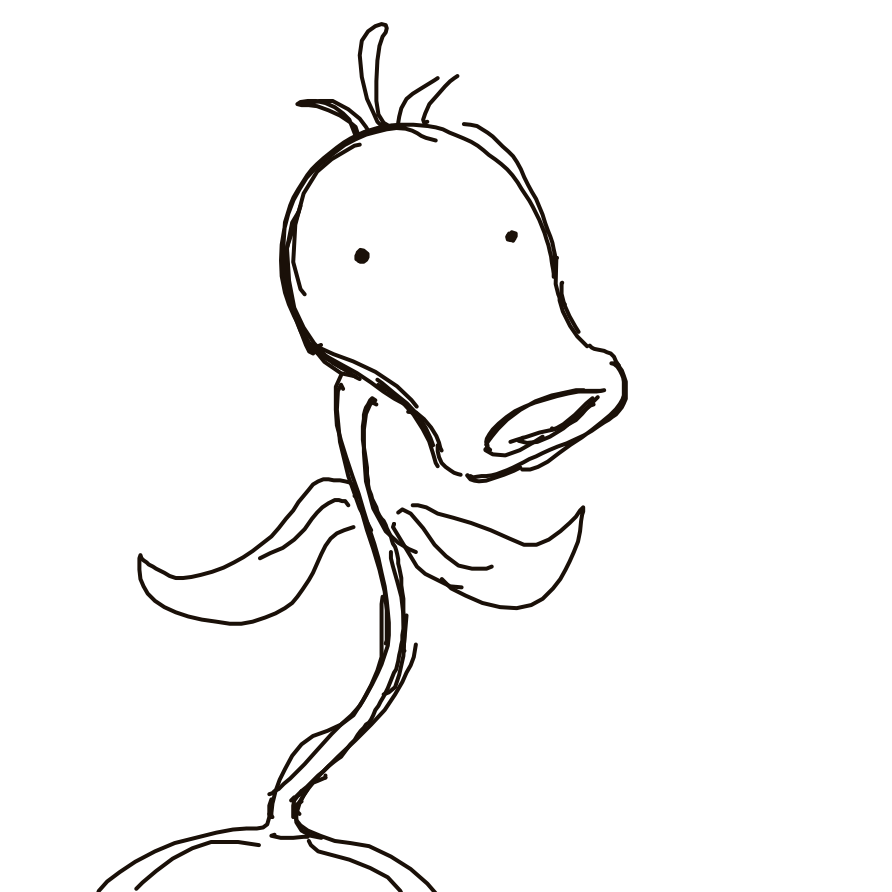 Kanjay's drawing of Bellsprout — Pokémon sketch on Sketchdex