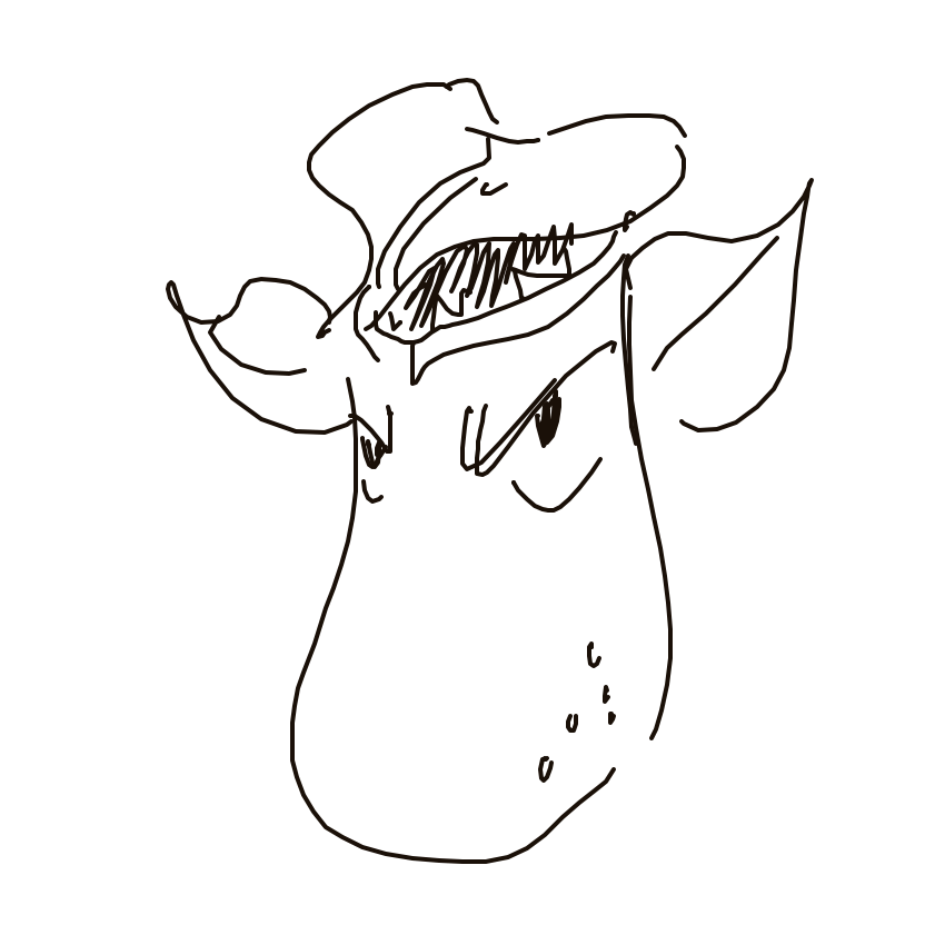 Kanjay's drawing of Victreebel — Pokémon sketch on Sketchdex