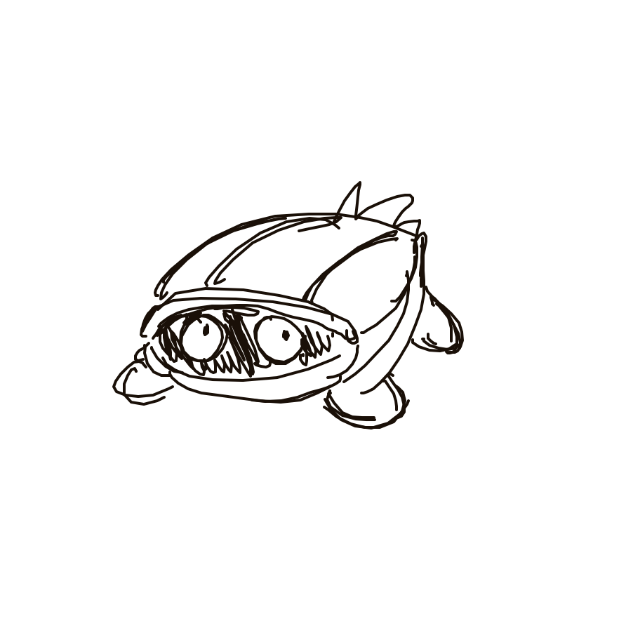 Kanjay's drawing of Shellder — Pokémon sketch on Sketchdex