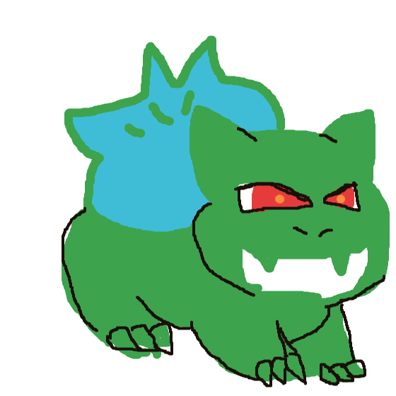 buizel28's drawing of Bulbasaur — Pokémon sketch on Sketchdex