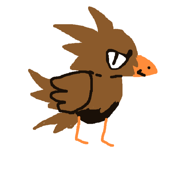 buizel28's drawing of Spearow — Pokémon sketch on Sketchdex