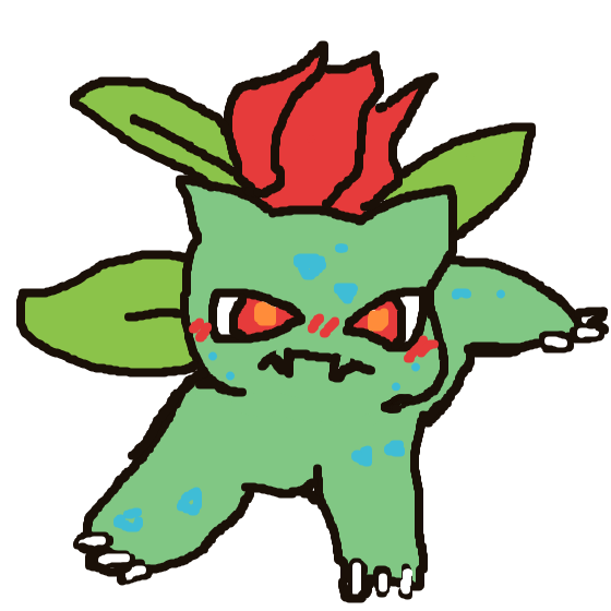 buizel28's drawing of Ivysaur — Pokémon sketch on Sketchdex