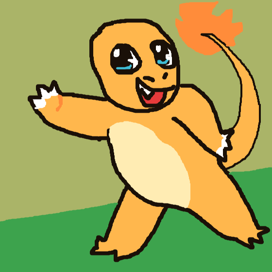 buizel28's drawing of Charmander — Pokémon sketch on Sketchdex