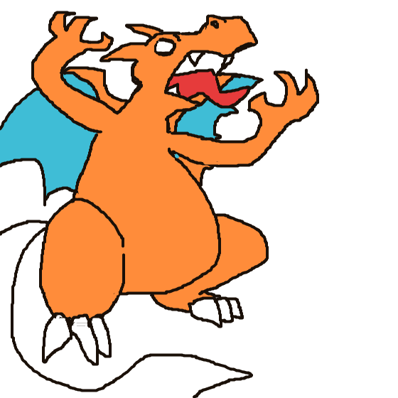 buizel28's drawing of Charizard — Pokémon sketch on Sketchdex