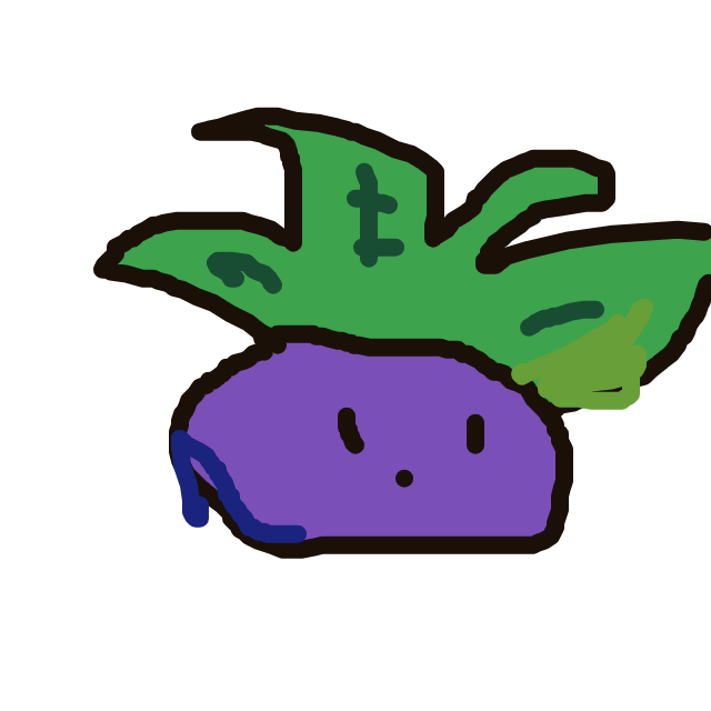 EpicDragonite427's drawing of Oddish — Pokémon sketch on Sketchdex