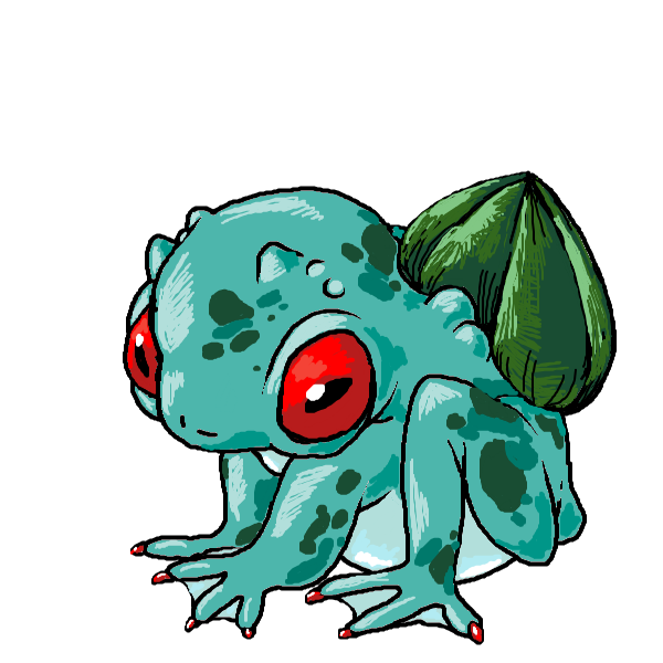 MochaLakota's drawing of Bulbasaur — Pokémon fan art on Sketchdex