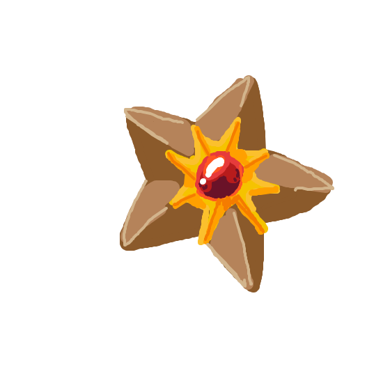 Staryu drawing