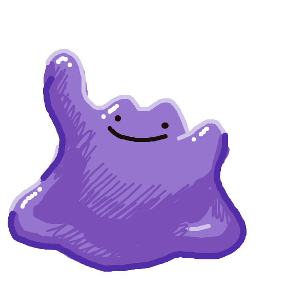 Soupsoup's drawing of Ditto — Pokémon sketch on Sketchdex