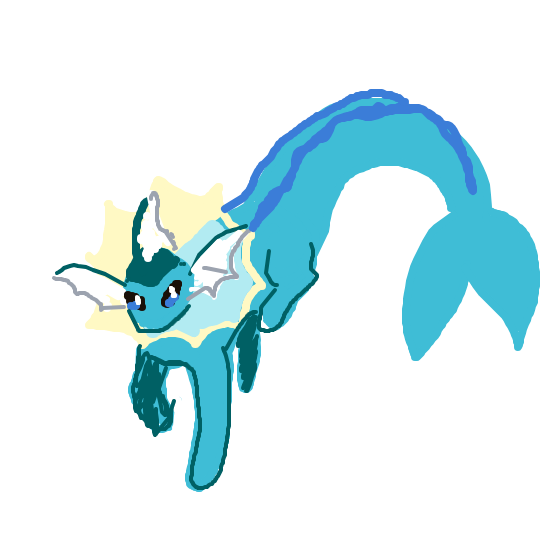 Vaporeon drawing