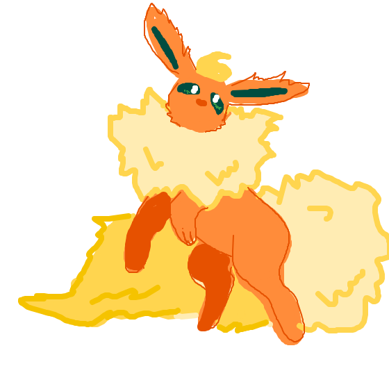 Flareon drawing