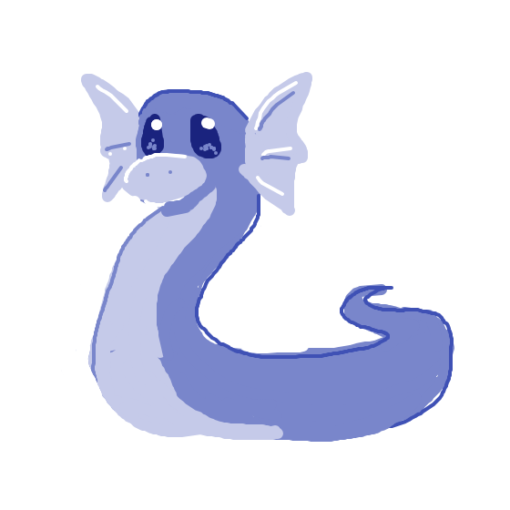 Soupsoup's drawing of Dratini — Pokémon sketch on Sketchdex