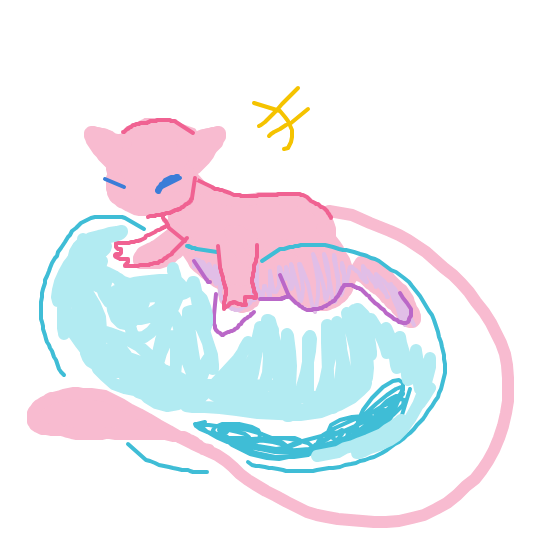 Soupsoup's drawing of Mew — Pokémon sketch on Sketchdex