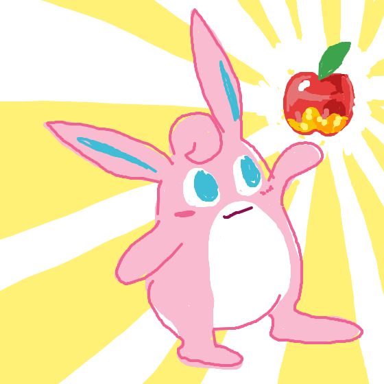 Soupsoup's drawing of Wigglytuff — best Pokémon fan art on Sketchdex