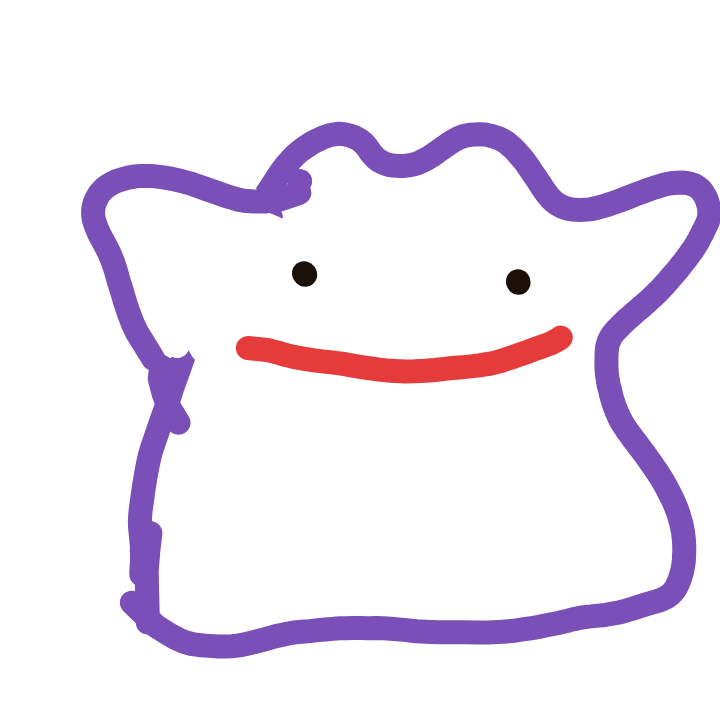 Indy's drawing of Ditto — Pokémon sketch on Sketchdex