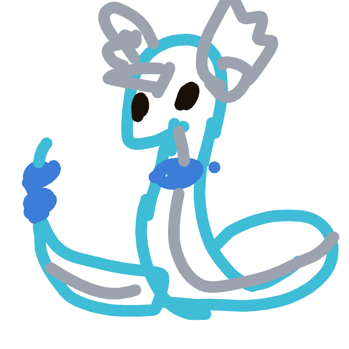 Indy's drawing of Dragonair — Pokémon sketch on Sketchdex