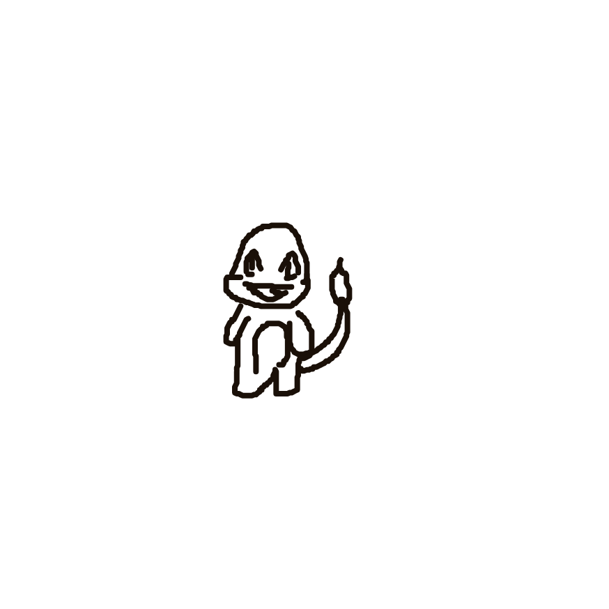 CrimsonKabutops565's drawing of Charmander — Pokémon sketch on Sketchdex