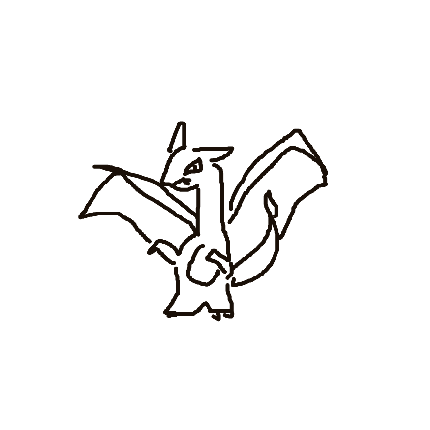 CrimsonKabutops565's drawing of Charizard — Pokémon sketch on Sketchdex