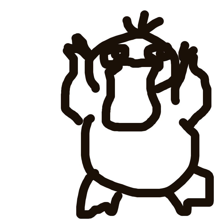 AzureSandslash905's drawing of Psyduck — Pokémon sketch on Sketchdex