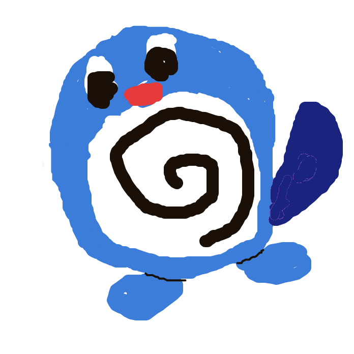 PhantomAlakazam657's drawing of Poliwhirl — Pokémon sketch on Sketchdex