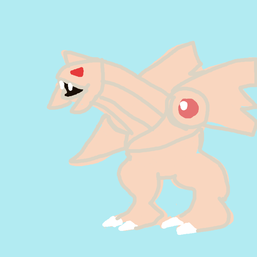 Kyukeko's drawing of Palkia — Pokémon sketch on Sketchdex