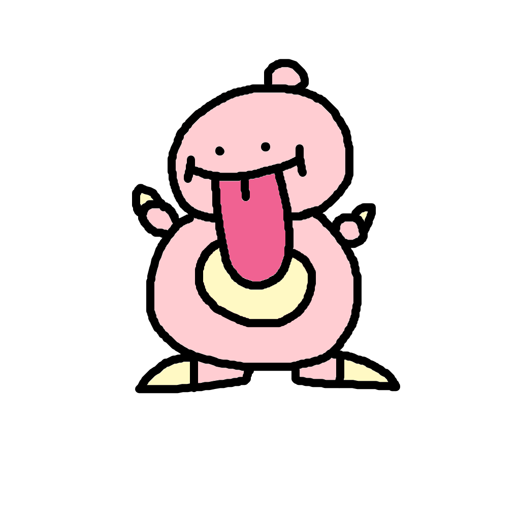 SleepyLittle0wl's drawing of Lickitung — best Pokémon fan art on Sketchdex