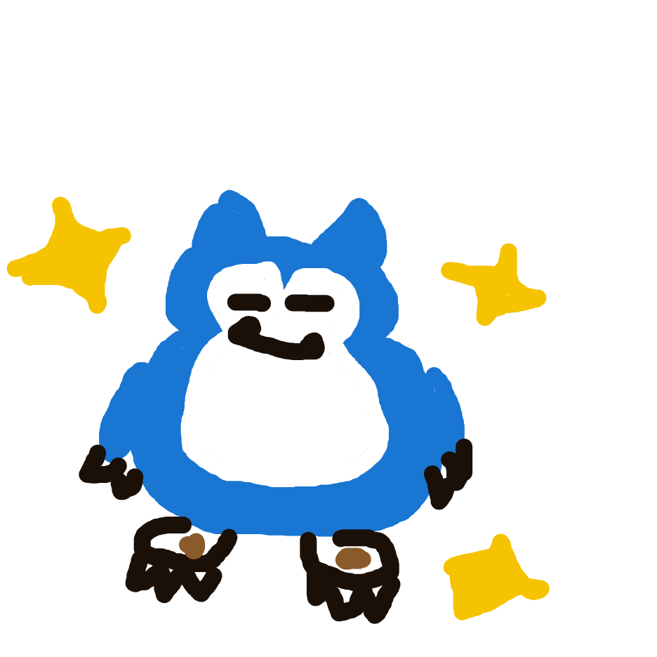 Snorlax drawing