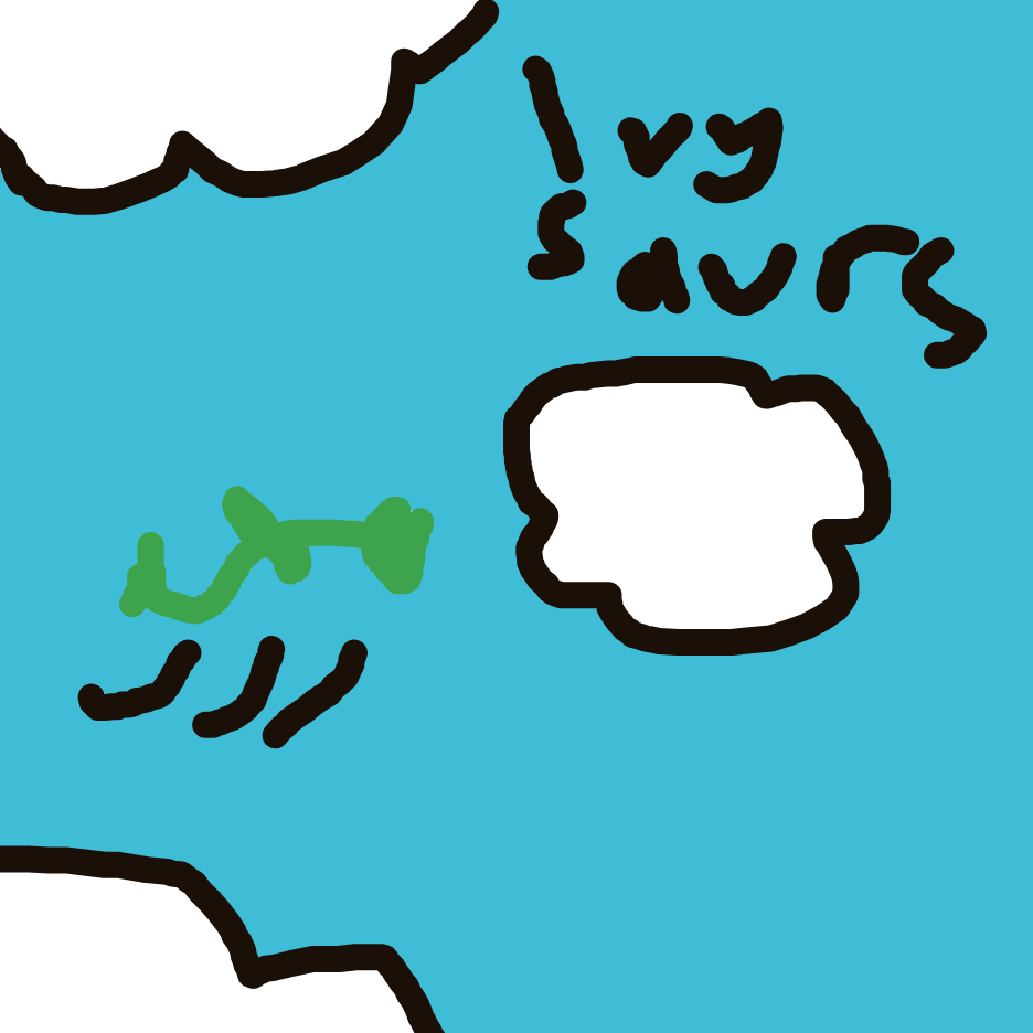 Ivysaur drawing