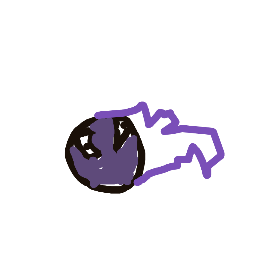 Gastly drawing