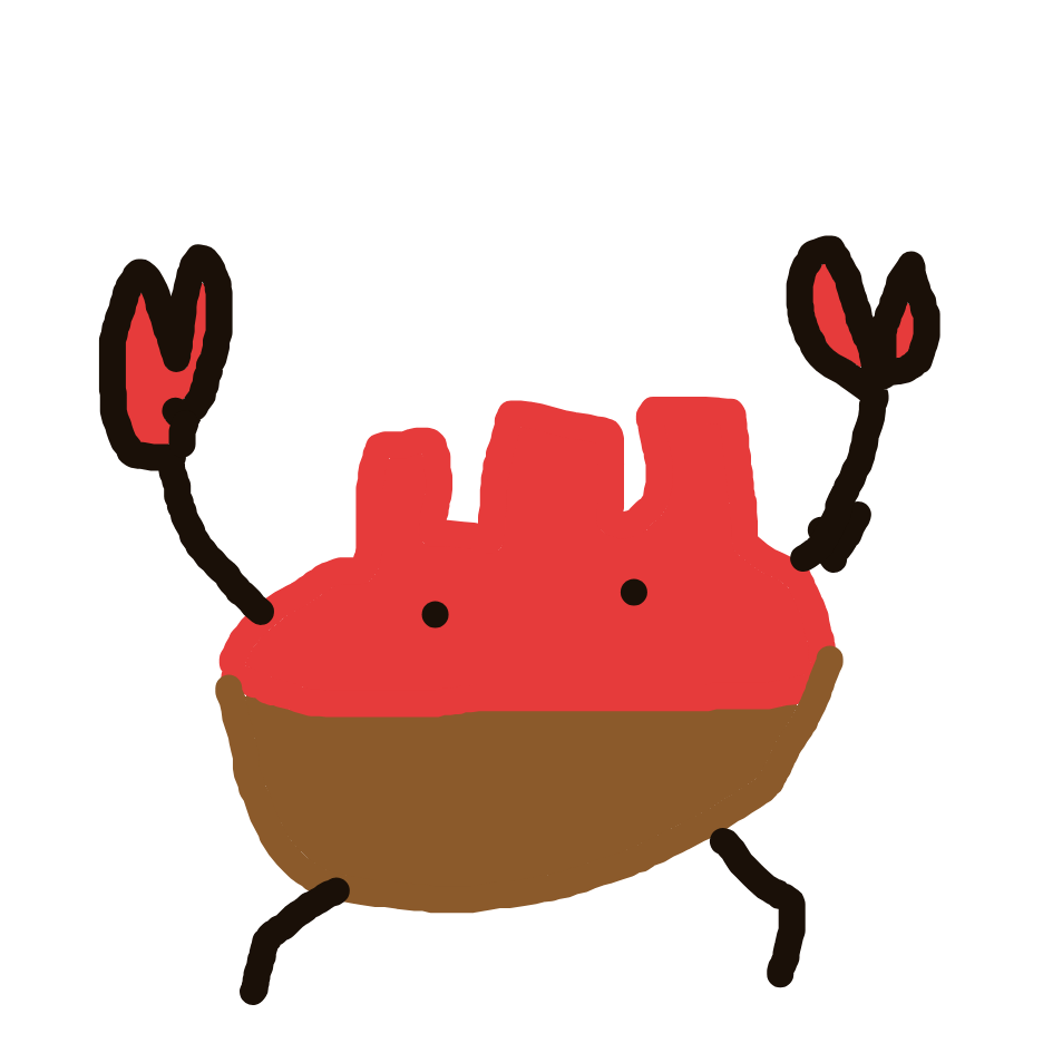 DEATH76's drawing of Krabby — Pokémon sketch on Sketchdex