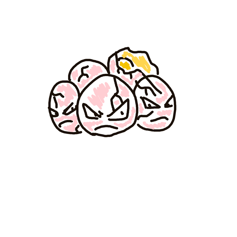 Exeggcute drawing