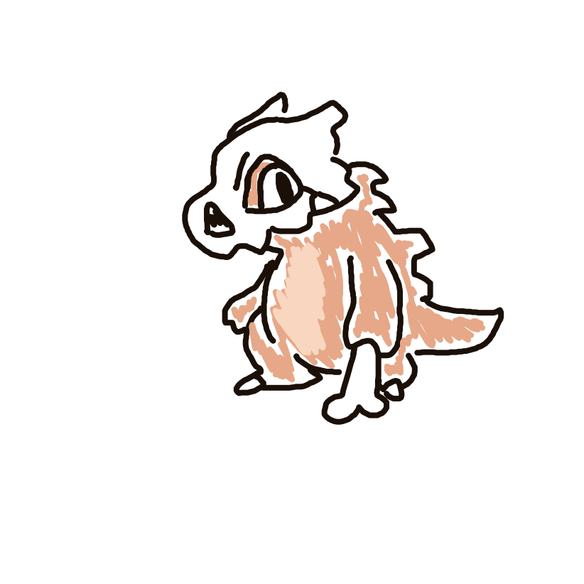 Cubone drawing