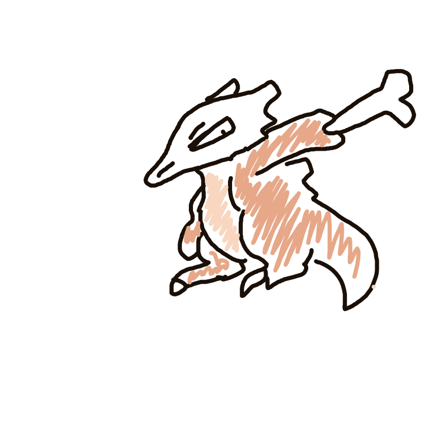 Marowak drawing