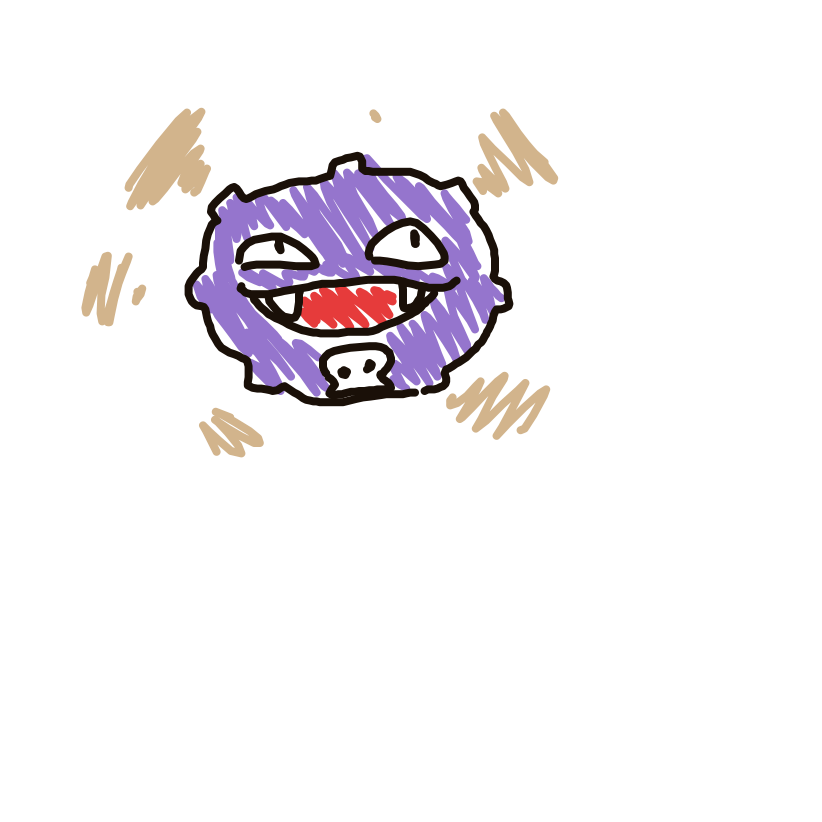 Koffing drawing