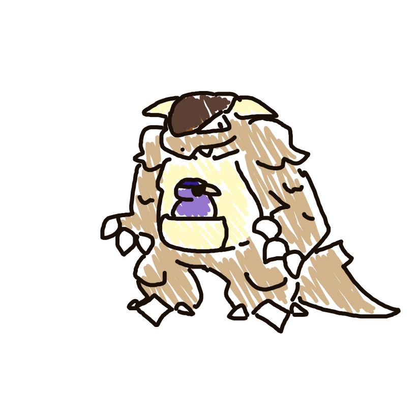 Kangaskhan drawing