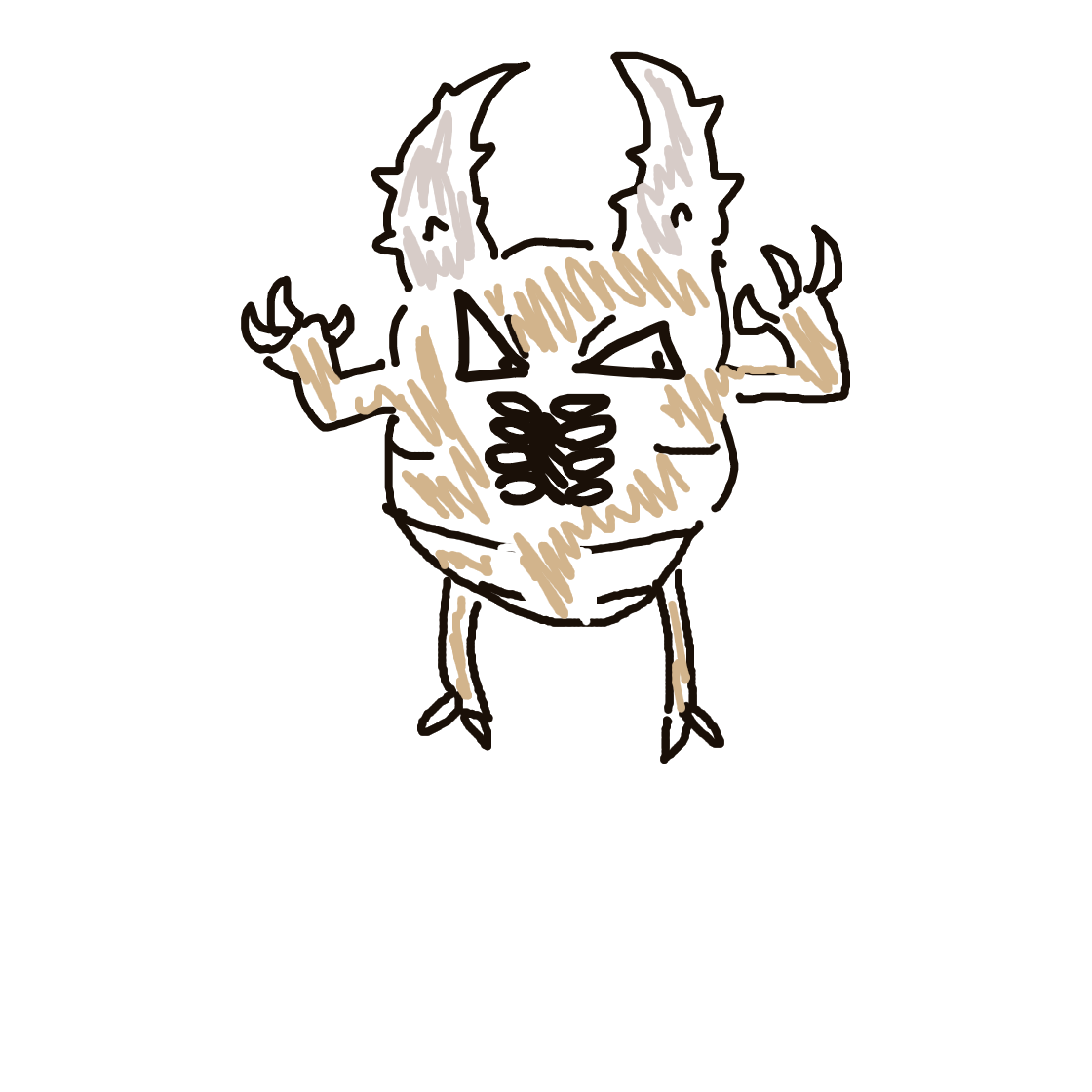 Pinsir drawing