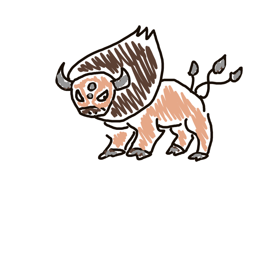 Tauros drawing