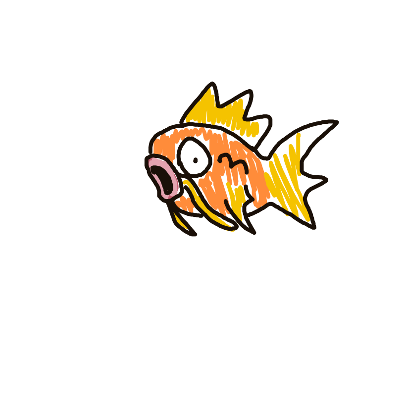 Magikarp drawing