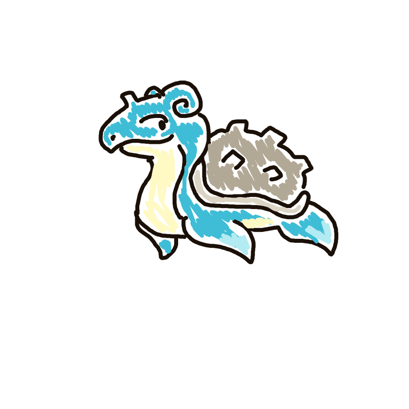 Lapras drawing