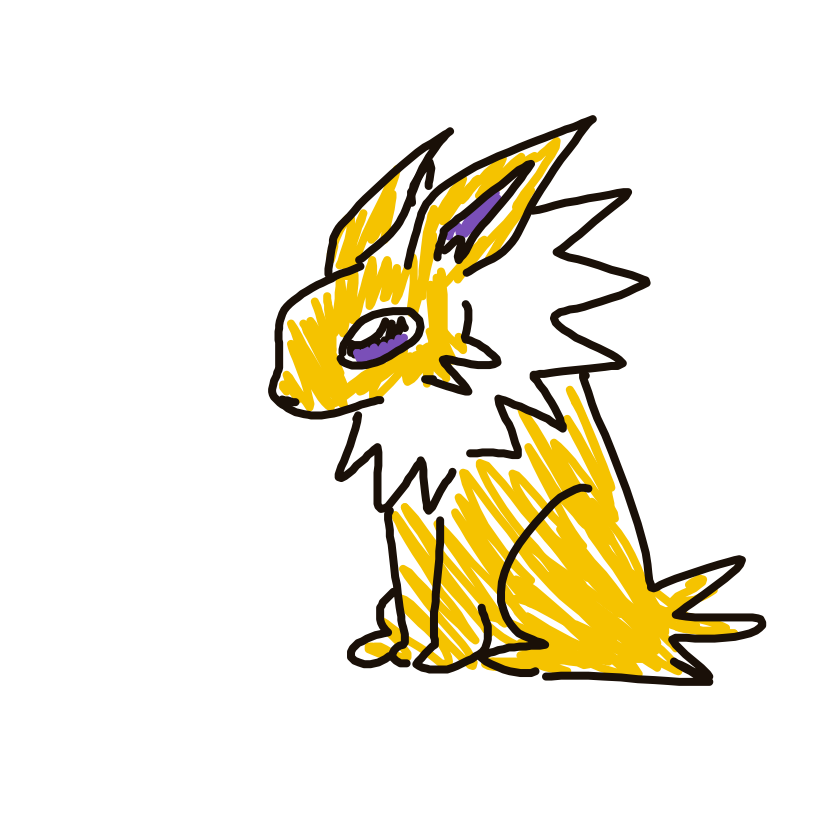 Jolteon drawing
