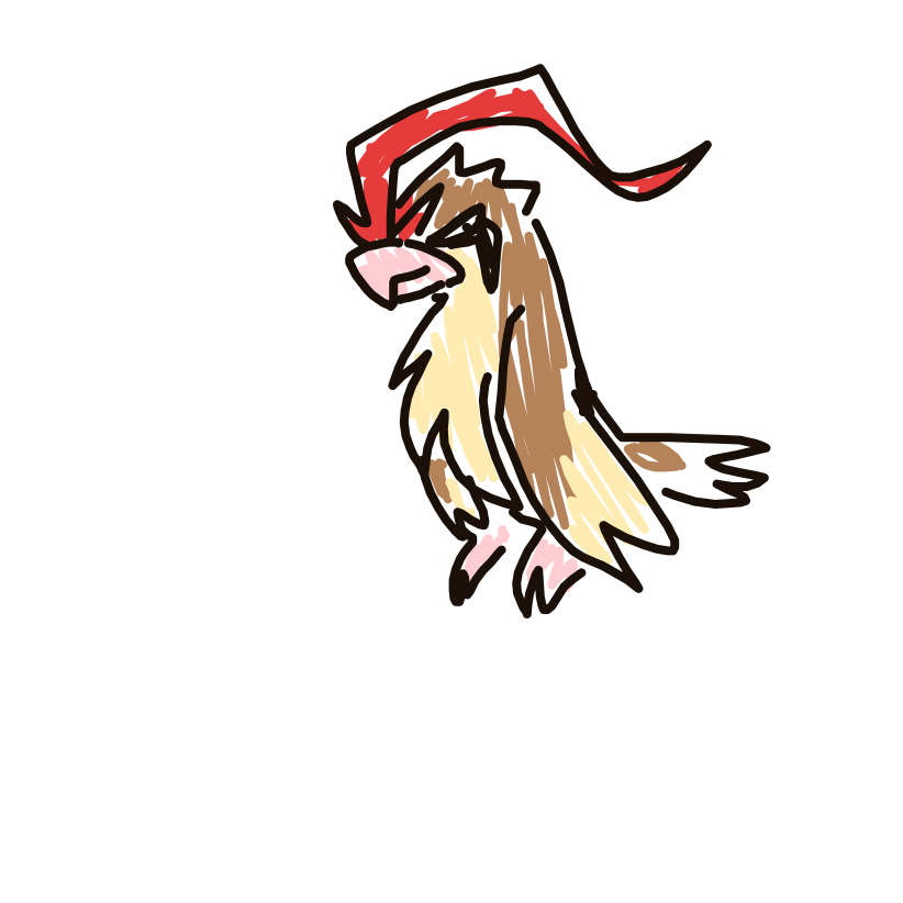 newtraall's drawing of Pidgeotto — Pokémon sketch on Sketchdex