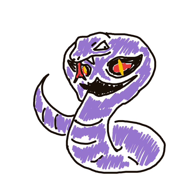 Arbok drawing