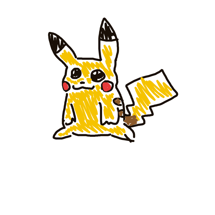 Pikachu drawing